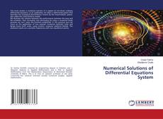Portada del libro de Numerical Solutions of Differential Equations System