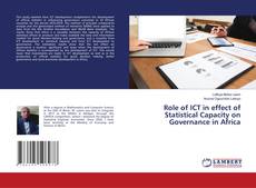 Buchcover von Role of ICT in effect of Statistical Capacity on Governance in Africa