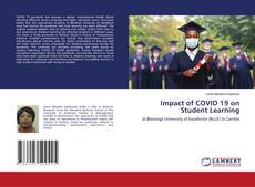 Copertina di Impact of COVID 19 on Student Learning