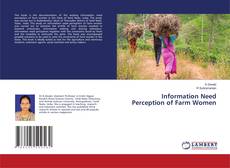 Buchcover von Information Need Perception of Farm Women