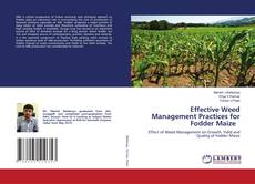 Buchcover von Effective Weed Management Practices for Fodder Maize