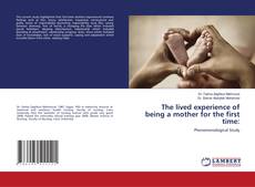 Buchcover von The lived experience of being a mother for the first time:
