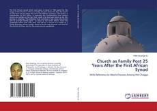 Buchcover von Church as Family Post 25 Years After the First African Synod