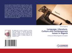 Buchcover von Language, Literature, Culture and Contemporary Issues in Nigeria
