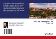 Buchcover von Heritage Management for Recovery