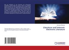 Buchcover von Literature and Internet: Electronic Literature