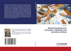 Copertina di Marketing Research. Concepts, methods and practical advices