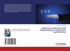 Buchcover von Impact of corporate social responsibility on employees performance