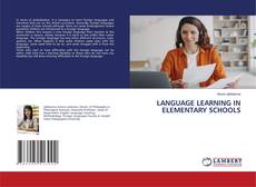 Buchcover von LANGUAGE LEARNING IN ELEMENTARY SCHOOLS