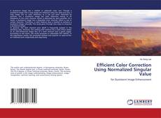 Portada del libro de Efficient Color Correction Using Normalized Singular Value