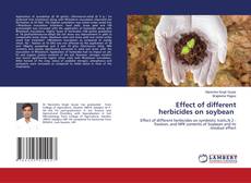 Buchcover von Effect of different herbicides on soybean