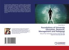 Buchcover von Foundations of University Education, Research, Management and Pedagogy