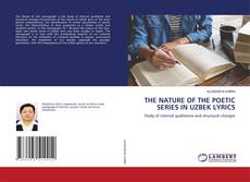 Buchcover von THE NATURE OF THE POETIC SERIES IN UZBEK LYRICS