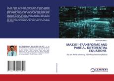 MA3351-TRANSFORMS AND PARTIAL DIFFERENTIAL EQUATIONS kitap kapağı