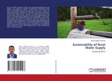 Copertina di Sustainability of Rural Water Supply