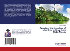 Portada del libro de Aspects of the limnology of Mbo River in Akwa Ibom State, Nigeria