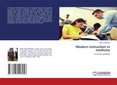 Buchcover von Modern instruction in medicine