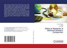 Capa do livro de Ethics in Research: A Doctoral Scholar's Companion 
