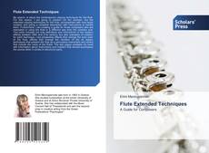 Buchcover von Flute Extended Techniques