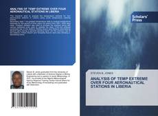 Copertina di ANALYSIS OF TEMP EXTREME OVER FOUR AERONAUTICAL STATIONS IN LIBERIA