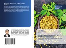 Capa do livro de Response of Fenugreek to FYM and Bio fertilizer 