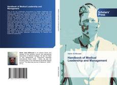 Copertina di Handbook of Medical Leadership and Management