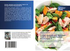 Capa do livro de Cluster Analysis and Genotype Yield in 35 Orange-Fleshed Sweetpotato G 