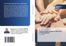 Copertina di Crime Victim Support Services in Bangladesh