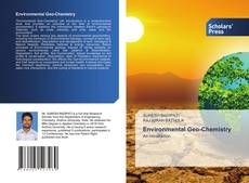 Copertina di Environmental Geo-Chemistry