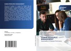 HUMAN RESOURCE MANAGEMENT kitap kapağı