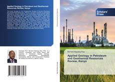 Capa do livro de Applied Geology in Petroleum and Geothermal Resources Review, Kenya 