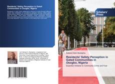 Copertina di Residents' Safety Perception in Gated Communities in Osogbo, Nigeria