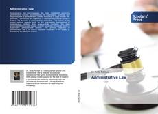 Couverture de Administrative Law