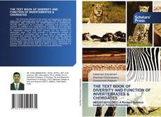 Bookcover of THE TEXT BOOK OF DIVERSITY AND FUNCTION OF INVERTEBRATES & CHORDATES