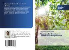 Advances for Brazilian Conservationist Agriculture kitap kapağı