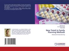 Buchcover von New Trend in Family Planning Methods