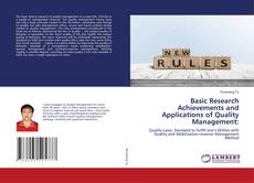 Buchcover von Basic Research Achievements and Applications of Quality Management: