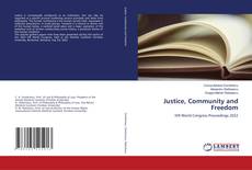 Portada del libro de Justice, Community and Freedom