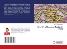 Copertina di Growth of Banking Sector in India