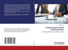Copertina di Improvement of the working body