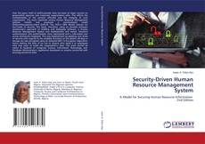 Couverture de Security-Driven Human Resource Management System