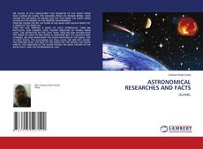 Buchcover von ASTRONOMICAL RESEARCHES AND FACTS