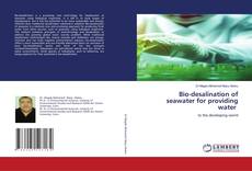 Buchcover von Bio-desalination of seawater for providing water