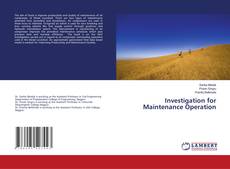 Investigation for Maintenance Operation的封面