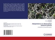 Copertina di Adaptations in desiccation tolerant plants