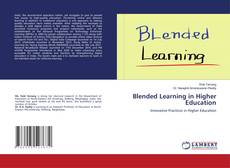 Capa do livro de Blended Learning in Higher Education 