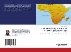 Buchcover von Law as Identity: A Panacea for Africa Security Issues