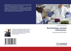 Capa do livro de Bacteriology revision mnemonics 