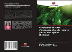 Capa do livro de Production in vitro d'andrographolide induite par un mutagène chimique 