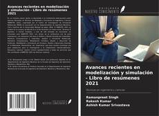 Portada del libro de Avances recientes en modelización y simulación - Libro de resúmenes 2021